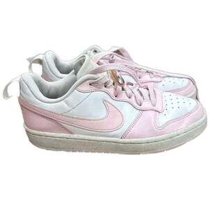 Nike Court Borough Low Recraft DV5456-105 White Pink Women's Sneakers